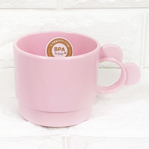 미키마우스 공간효율컵(200ml)-핑크