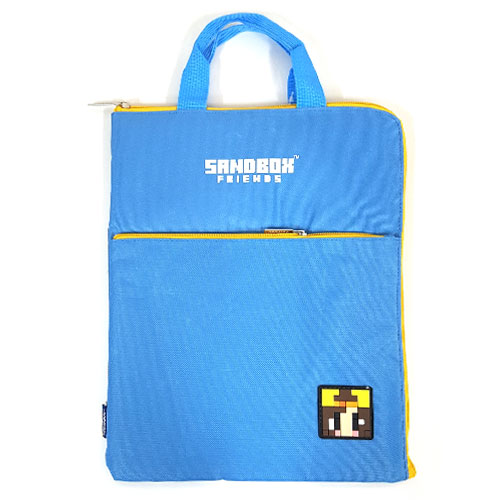 샌드박스 잠뜰 슬림 보조가방/화일가방-스카이
